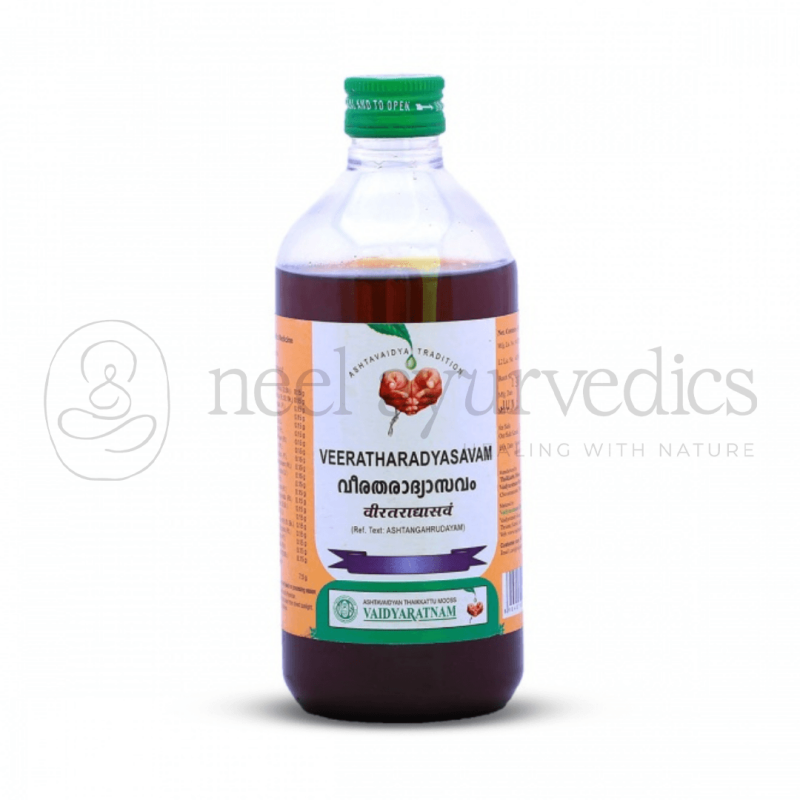 Vaidyaratnam Veeratharadyasavam – 450ml