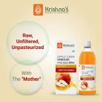 Krishna’s Herbal And Ayurveda Apple Cider Vinegar – 1000 ML
