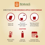 Krishna’s Herbal And Ayurveda Apple Cider Vinegar – 1000 ML
