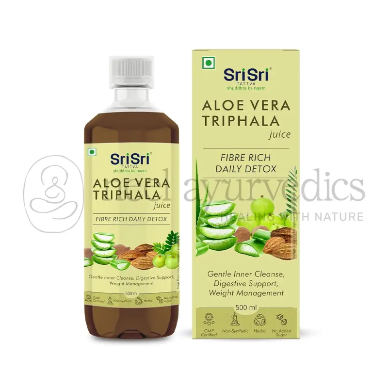 Sri Sri Tattva Aloe Vera Triphala Juice – 500 Ml