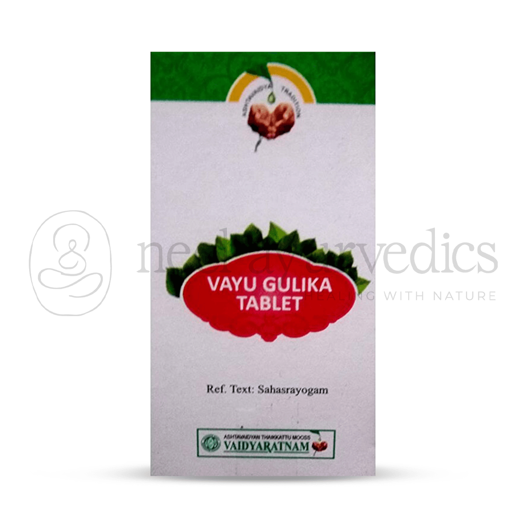 Vaidyaratnam Vayu Gulika – 100 Tab (1) Vaidyaratnam Vayu Gulika – 100 Tab