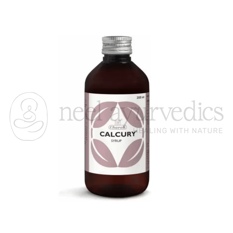 Charak Calcury Syrup -200 ml