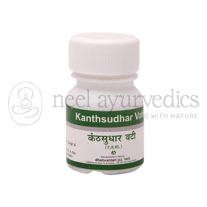 Dhanvantari KanthSudhar Vati – 10 GM