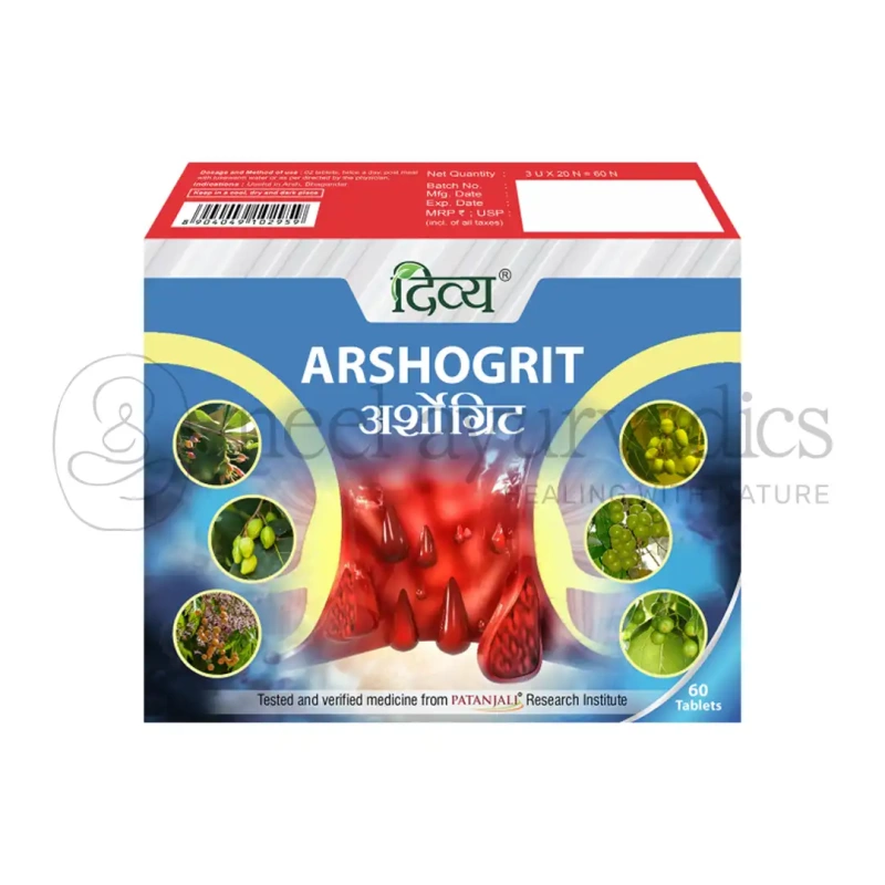 Patanjali Divya Arshogrit – 60 Tab