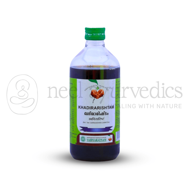 Vaidyaratnam Khadirarishtam