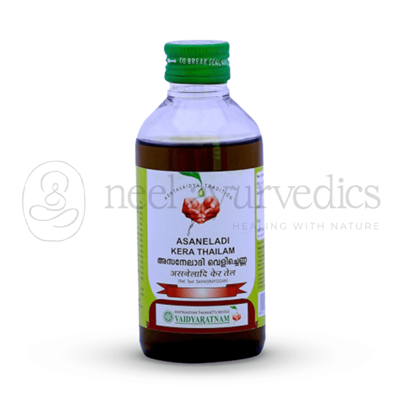 Vaidyaratnam Asaneladi Kera Thailam