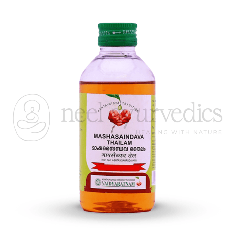 Vaidyaratnam Mashasaindhava Thailam