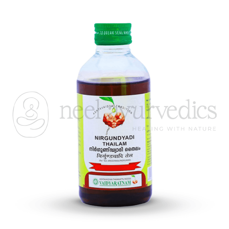 Vaidyaratnam Nirgundyadi Thailam – 200 ML