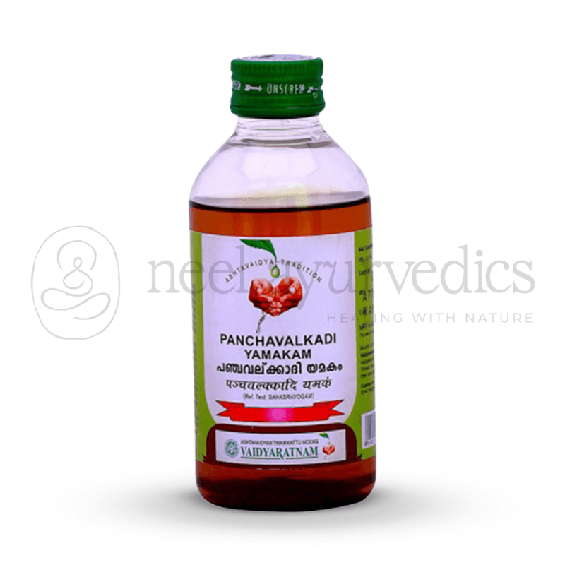 Vaidyaratnam Panchavalkadi Yamakam – 200 ML