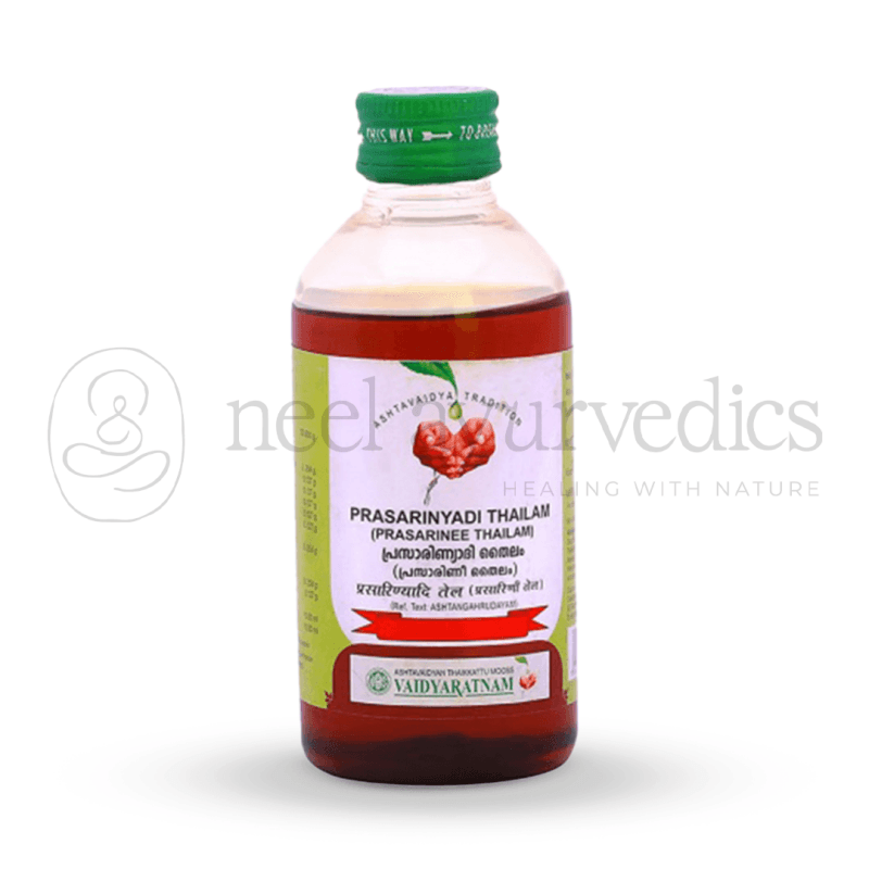 Vaidyaratnam Prasarinyadi Thailam