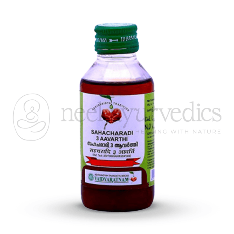 Vaidyaratnam Sahacharadi 3 Aavarthi