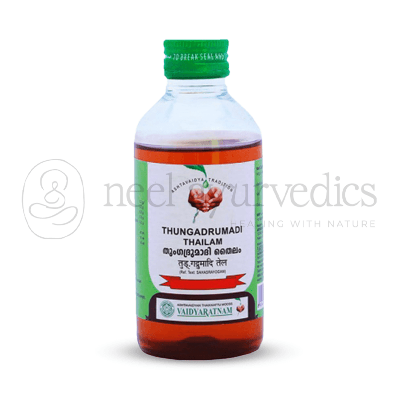 Vaidyaratnam Thungadrumadi Thailam – 200 ML