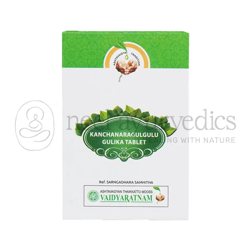 Vaidyaratnam Kanchanara Gulgulu Gulika - 100 Tab