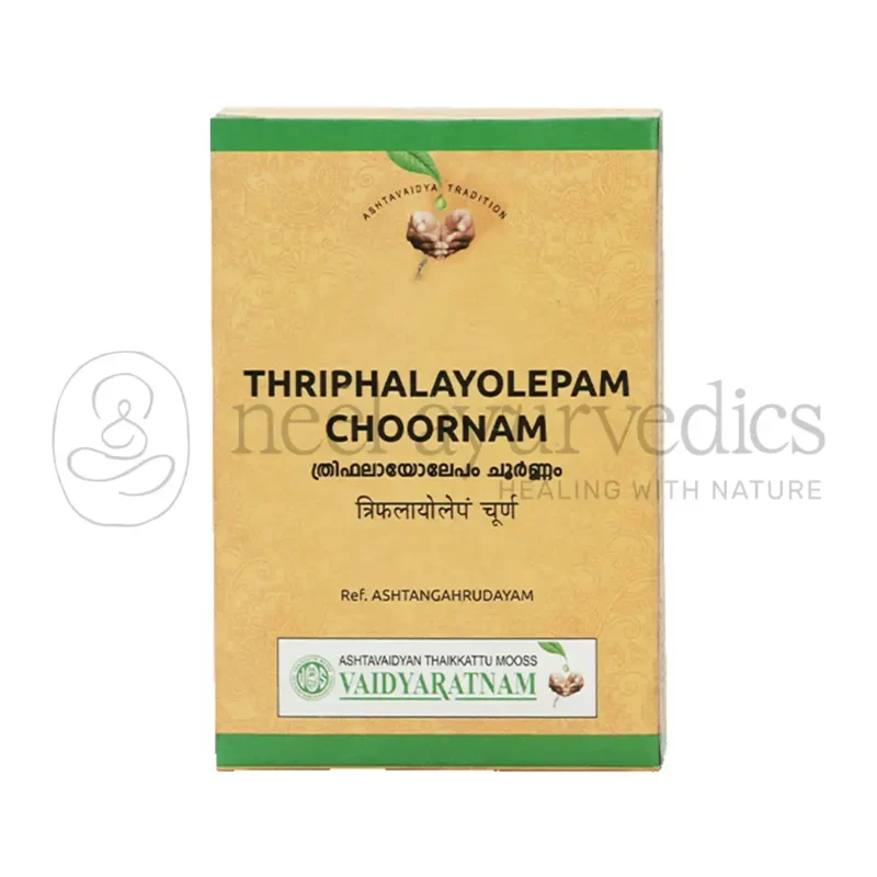 Vaidyaratnam Triphlayolepam Choornam - 50 Gm