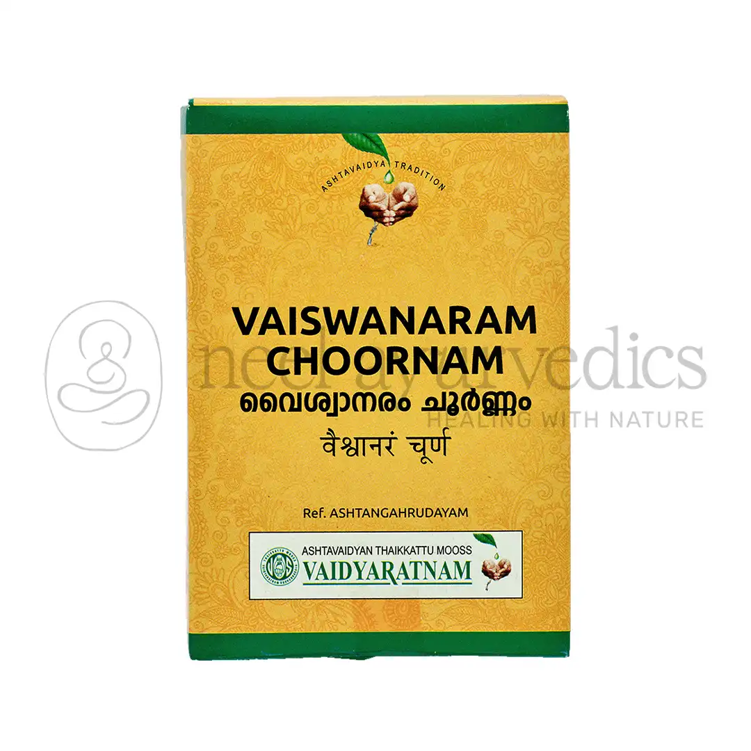 VAISWANARAM CHOORNAM 50 GM Vaidyaratnam Vaiswanaram Choornam - 50 gm
